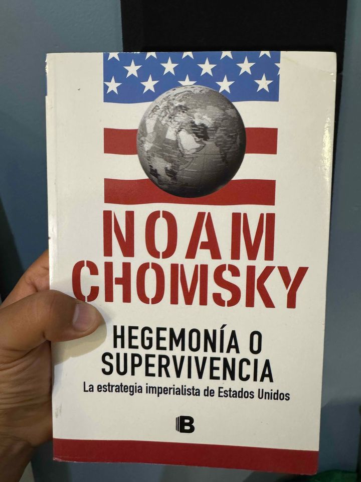 Hegemonia o supervivencia de Noam Chomsky